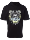 KENZO TIGER HOODED T