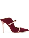 MALONE SOULIERS BY ROY LUWOLT CONTRAST HEELED MULES