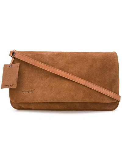 Marsèll Foldover Crossbody Bag In Brown