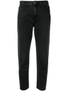 CURRENT ELLIOTT cropped tapered jeans