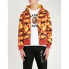 A BATHING APE Camouflage-print cotton-jersey hoody