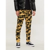 A BATHING APE CAMOUFLAGE-PRINT QUILTED STRETCH-JERSEY JOGGING BOTTOMS
