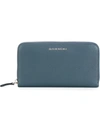 Givenchy 'pandora' Wallet - Blue In Blue