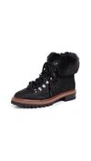 Kate Spade Rosalie Faux Fur Trimmed Boots In Black ModeSens