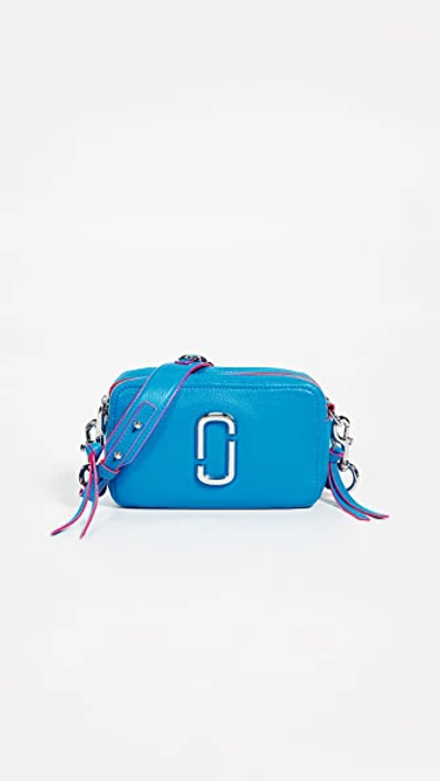 Marc Jacobs The Softshot 21 Bag In Bright Blue