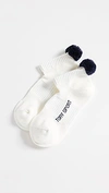 TORY SPORT COMPRESSION PERFORMANCE POM POM SOCKS