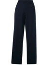 BARRIE KNITTED FLARED TROUSERS