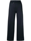 BARRIE KNITTED WIDE-LEG TROUSERS