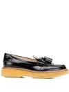 TOD'S TASSEL DETAIL LOAFERS