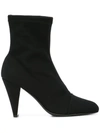 MARION PARKE MARION PARKE PULL-ON ANKLE BOOTS - BLACK