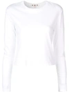 AMO FITTED LONG SLEEVED TOP