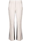 DOROTHEE SCHUMACHER CONTRASTING BOOTCUT TROUSERS