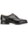 Church's Burwood 81 Brogue Shoes - Black In Black