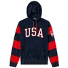 POLO RALPH LAUREN Polo Ralph Lauren USA Polar Fleece Popover Hoody,7107221080015