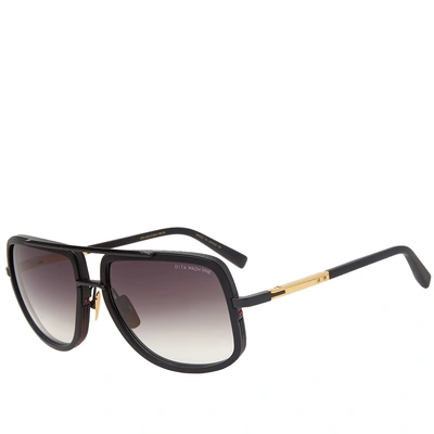 Dita Mach-one Sunglasses In Black