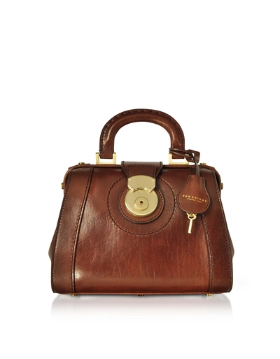 The Bridge Rufina Small Leather Doctor Bag In Brown