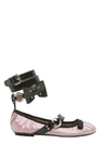 MOSCHINO BALLERINA WITH PAINTED LACE,10758418