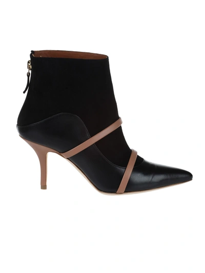 Malone Souliers Madison Ankle Boots In Black Nude