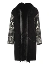 SEVENTY Seventy Wool Black Coat,10756568