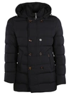 MOORER DOUBLE BREASTED PADDED JACKET,10757349