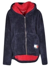 TOMMY HILFIGER CONTRAST LINING HOODIE,10753917