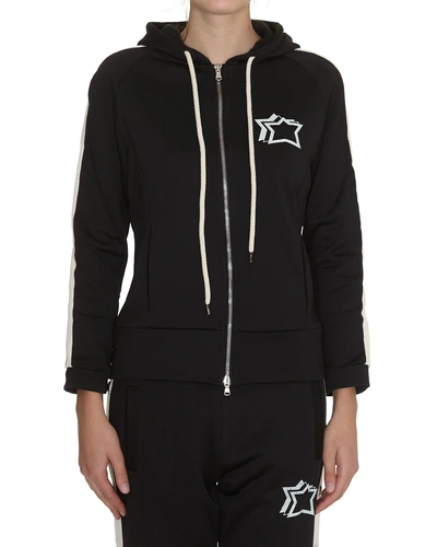 Atlantic Stars Hooded Sweatshirt In Black