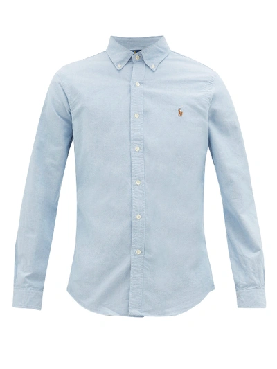 Polo Ralph Lauren Oxford Shirt Ralph Lauren Slim-fit In Blue