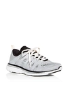 Apl Athletic Propulsion Labs Athletic Propulsion Labs Women's Techloom Pro Knit Lace Up Sneakers In Silver/black