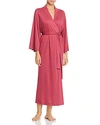 Natori Shangri La Knit Robe In Ruby
