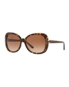 TORY BURCH GRADIENT BUTTERFLY SUNGLASSES,PROD229470167