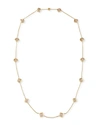 MISENO PINK OPAL STATION NECKLACE IN 18K GOLD,PROD204430087