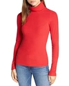 SANCTUARY RIBBED TURTLENECK TOP,T2529-KS531