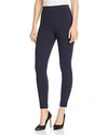 Hue High Waist Brushed Ponte Leggings In Navy