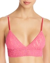 HANKY PANKY PADDED LACE BRALETTE,487004