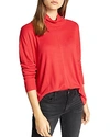 SANCTUARY HIGH ROAD WAFFLE KNIT TEE,T2558-KS507