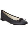 REPETTO CENDRILLON LEATHER BALLERINA FLAT,2270006381955