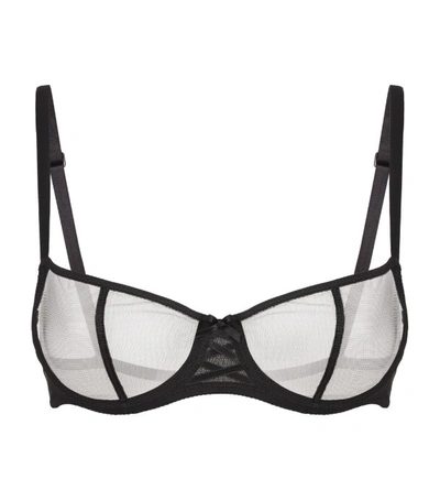 Aubade Paris Nudess Corbeille Underwire Bra In Noir