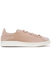 ADIDAS ORIGINALS WOMAN STAN SMITH TWO-TONE SUEDE SNEAKERS BLUSH,AU 9057334113891185