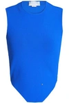 ESTEBAN CORTAZAR ESTEBAN CORTAZAR WOMAN STRETCH-KNIT TANK COBALT BLUE,3074457345619632700