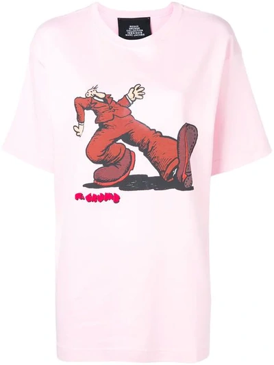 Marc Jacobs 印花棉质t恤 In Pink
