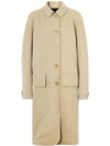 BURBERRY DAYRELL WOOL LINED COTTON CAR COAT