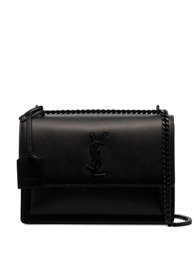 SAINT LAURENT MEDIUM SUNSET LEATHER SHOULDER BAG