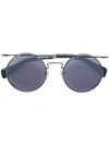 YOHJI YAMAMOTO ROUND FRAME SUNGLASSES