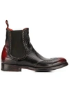 ALBERTO FASCIANI ALBERTO FASCIANI ALBERTO FASCIANI WINDY27030 BLACKANDRED FURS & SKINS->CALF LEATHER - 黑色