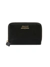 GUCCI ZIP CARD CASE WITH GUCCI LOGO
