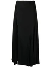 JACQUEMUS JACQUEMUS SIDE SLIT SKIRT - BLACK