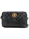 VERSACE QUILTED CROSS-BODY BAG