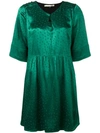 ACOTÉ ACOTÉ POLKA DOT FLARED DRESS - GREEN