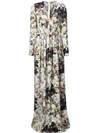 ADAM LIPPES LONG FLORAL DRESS