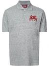 MOSTLY HEARD RARELY SEEN 8-BIT MOSTLY HEARD RARELY SEEN 8-BIT PIXEL POLO SHIRT - GREY